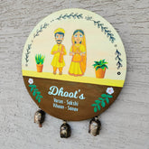 Customized Home Name Plate | Wooden Wall Hanging | New Home Wall plate | Craft Wall Plate | Engraved Wall Plate | Gift for couples | gift for friend - BBD GIFTS